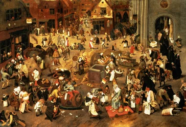 Der Kampf zwischen Karneval und Fastenzeit